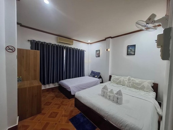 Traditional-Dreibettzimmer | Kostenloses WLAN