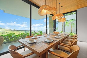 Villa, 6 chambres, vue montagne | Salle à manger
