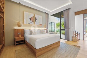 Villa, 6 habitaciones, vista a la montaña | Escritorio y espacio para trabajar con laptop 