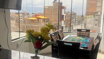 Opções para refeição no quarto