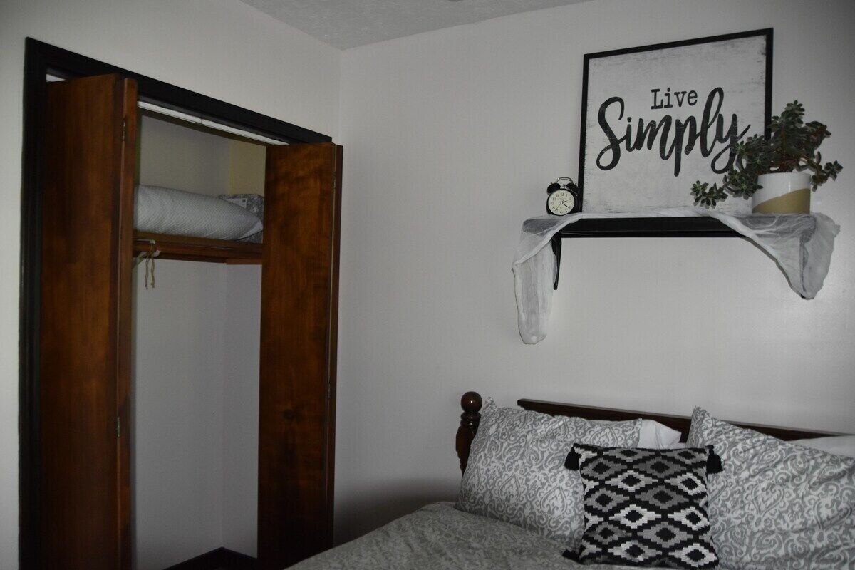 2 soveværelser, strygejern/strygebræt, gratis Wi-Fi, sengetøj