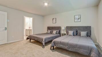 3 多间卧室、熨斗/熨衣板、WiFi、床单