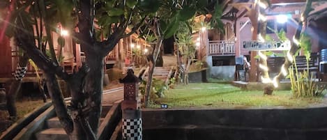 Fachada de la propiedad
