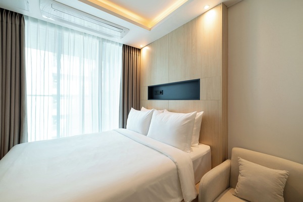Standard Double Room, 1 King Bed | Desk, laptop workspace, free WiFi, bed sheets