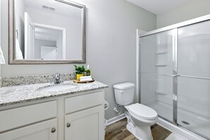 Towels, soap, toilet paper