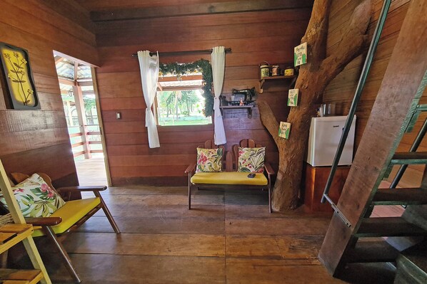 Premium Tree House | Living area