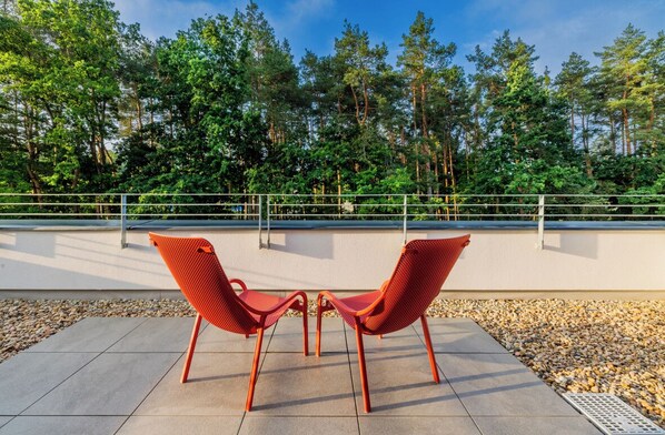 Deluxe Suite, Patio, Park View | Terrace/patio - Hotel Break (Hradec Kralove)