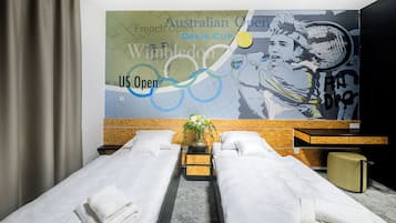 Standard Double Room, Balcony, Park View | In-room safe, blackout curtains, soundproofing, iron/ironing board