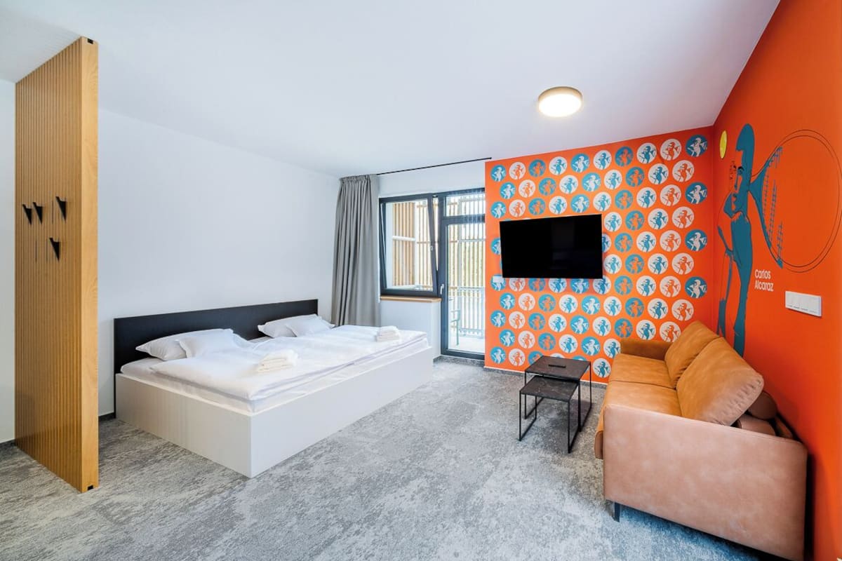 Suite Deluxe, patio, vue parc