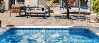 Holiday home in a small village - sourrounded by olives and nature