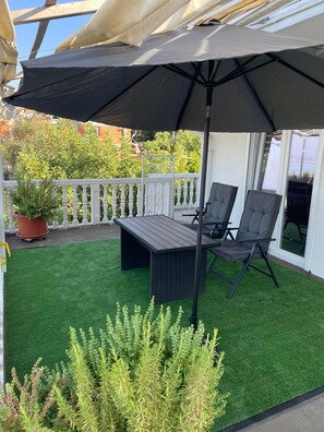 Leilighet, 1 soverom, røyk, balkong | Eksteriør