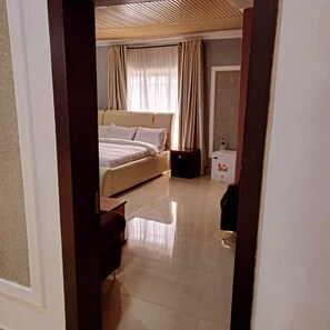 Premium bedding, down duvets, Tempur-Pedic beds, iron/ironing board