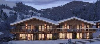 Luxury lodge with a private sauna near Flachau