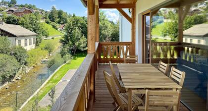 Luxurious apartment with sauna