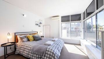 4 bedrooms, iron/ironing board, travel crib, WiFi