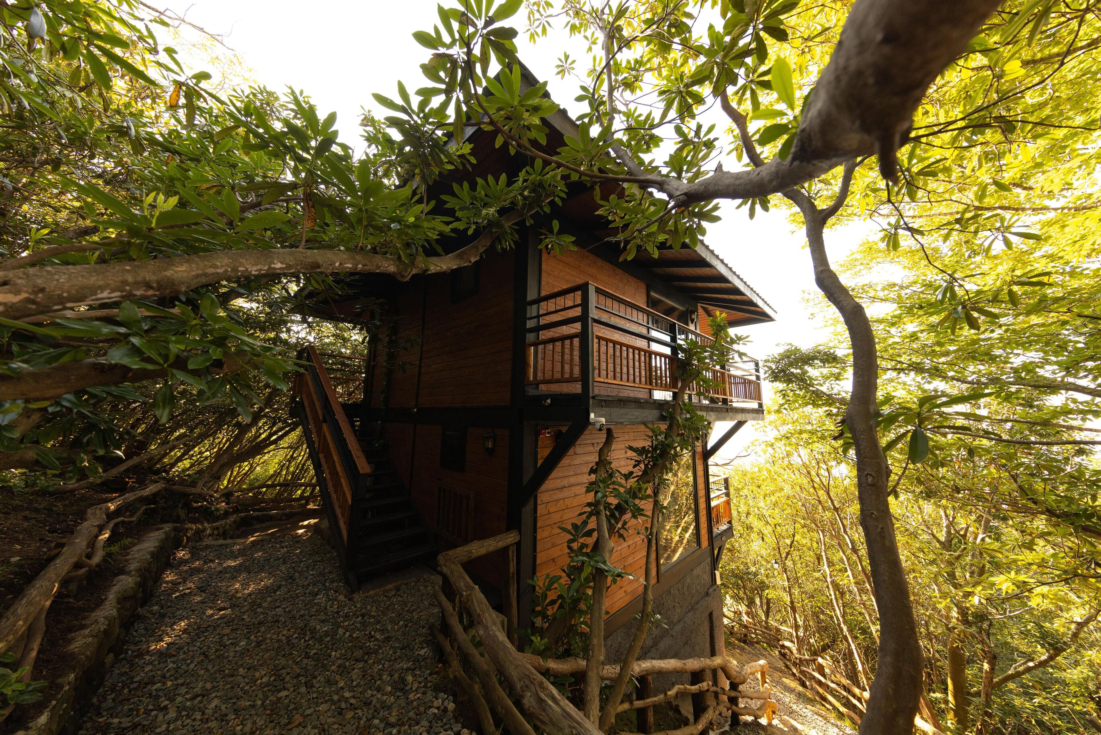 Façade de l’hébergement