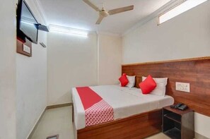 Quarto casal luxo, vista para a cidade