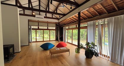 A special time to release your mind and body in the unexplored region of Iwate, where only the most sensitive people can reach. Unleash yourself in a private space in a renovated 70-year-old traditional Japanese house! (with sauna)