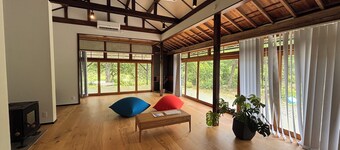 A special time to release your mind and body in the unexplored region of Iwate, where only the most sensitive people can reach. Unleash yourself in a private space in a renovated 70-year-old traditional Japanese house! (with sauna)