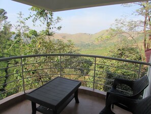 Quarto duplo luxo | Terraço/pátio