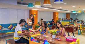 Sala de estar en el lobby