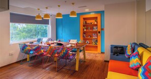 Sala de estar en el lobby