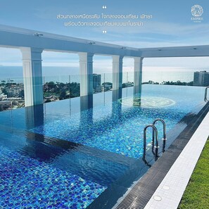 Apartment, 2 Bedrooms, Accessible, Smoking | Pool | Outdoor pool - Sea View 2 Bed Room Luxury Near The Beach (Pattaya)