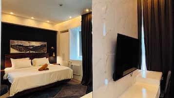 1 makuuhuone, silitysrauta/-lauta, internet, vuodevaatteet