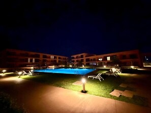 公寓, 2 間臥室, 無障礙, 露台 | 泳池 | 室外泳池