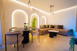 Appartement, 2 slaapkamers, toegankelijk voor mindervaliden, terras | Woonkamer