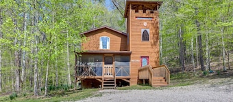 Unique Castle Cabin Near Patoka!