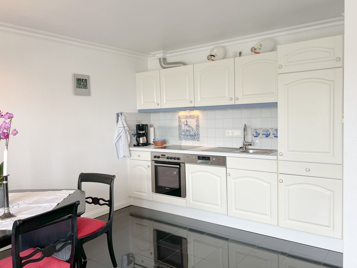 Kühlschrank, Ofen, Herdplatte, Geschirrspüler