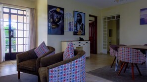Family Bungalow, 3 Bedrooms, Patio, Mountain View | Minibar, in-room safe, blackout drapes, iron/ironing board