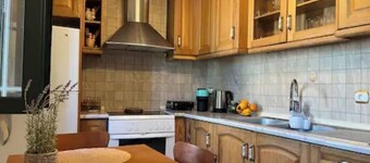 Detached maisonette House with two verandas, and full furnitured.