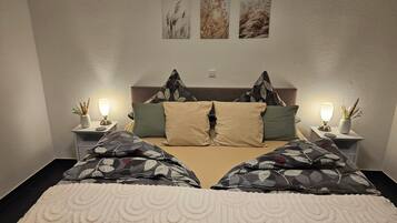 1 chambre, fer et planche Ă repasser, Wi-Fi, draps fournis