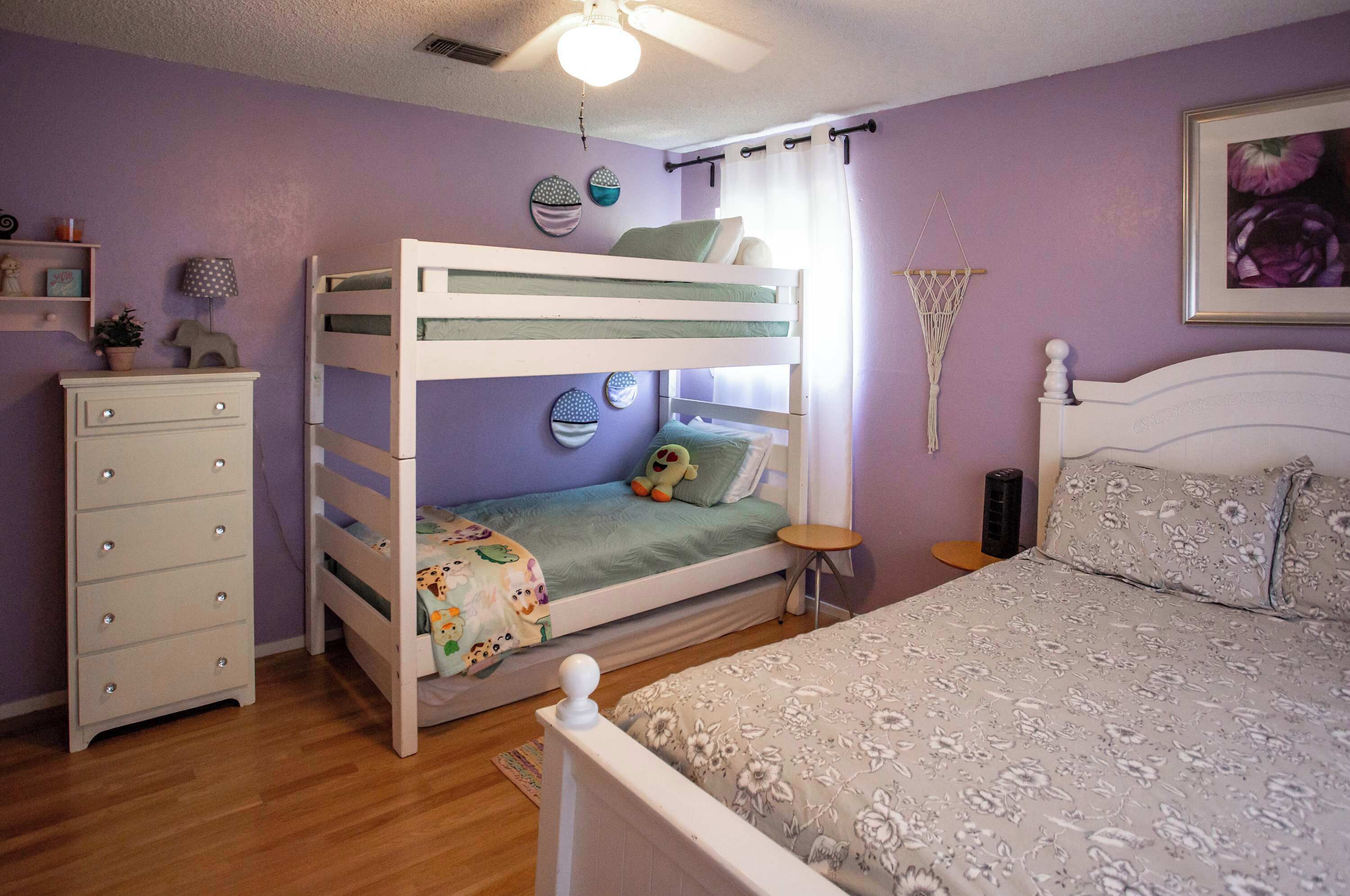 3 bedrooms, iron/ironing board, travel crib, WiFi