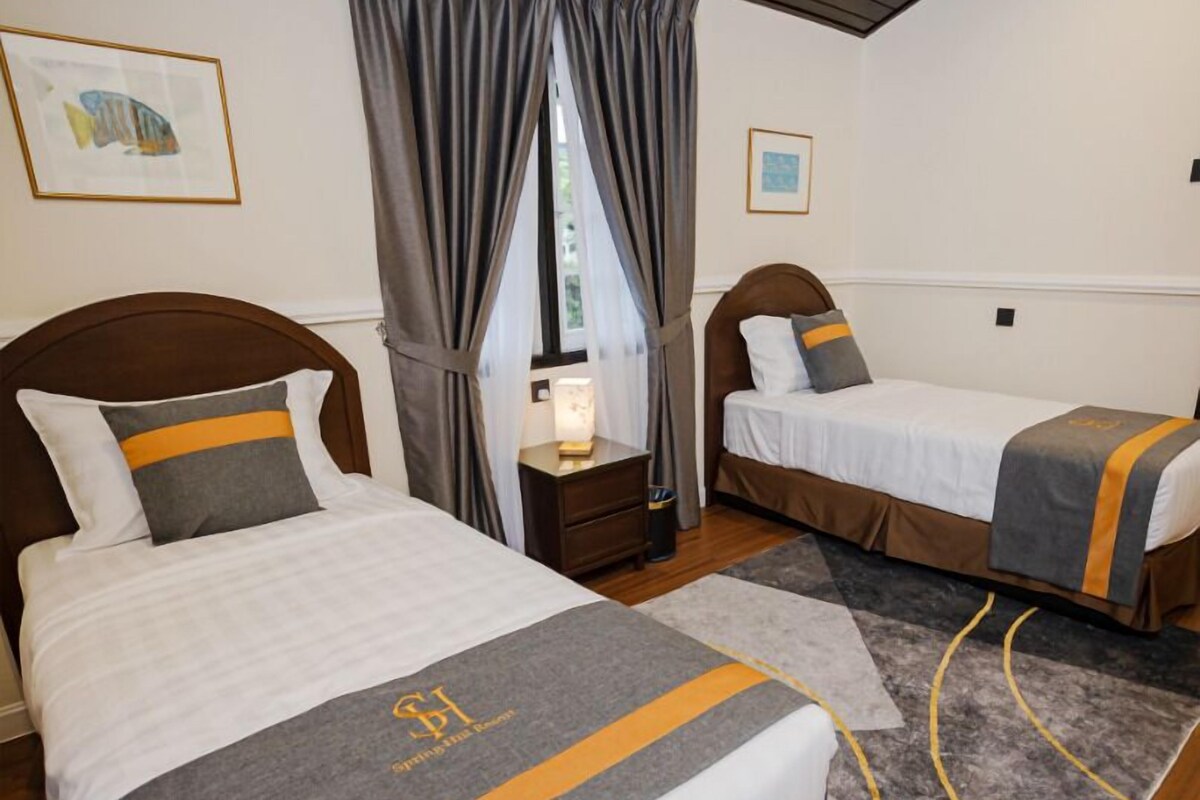 Executive suite, 3 slaapkamers | Een strijkplank/strijkijzer, gratis wifi, beddengoed