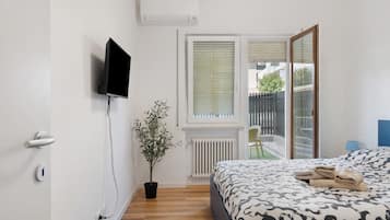 1 Schlafzimmer, Schreibtisch, WLAN, Bettwäsche