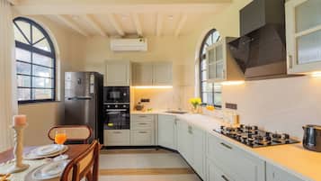 Villa - 4 BHK with Swimming pool | Private kitchen | Fridge, coffee/tea maker, electric kettle, cookware/dishes/utensils