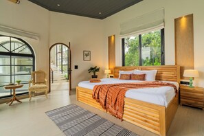 Villa - 4 BHK with Swimming pool | Egyptian cotton sheets, premium bedding, down comforters