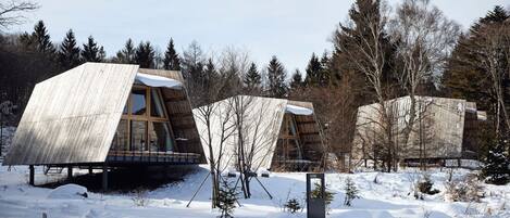 Entrée de l’hébergement