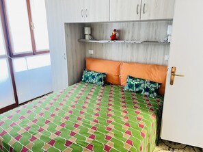 Leilighet, 1 soverom, balkong, byutsikt | 2 soverom