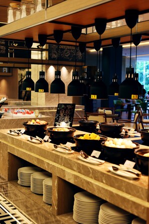 Dagelijks ontbijtbuffet (CNY 88 per persoon)