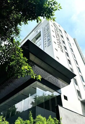 Fassade der Unterkunft