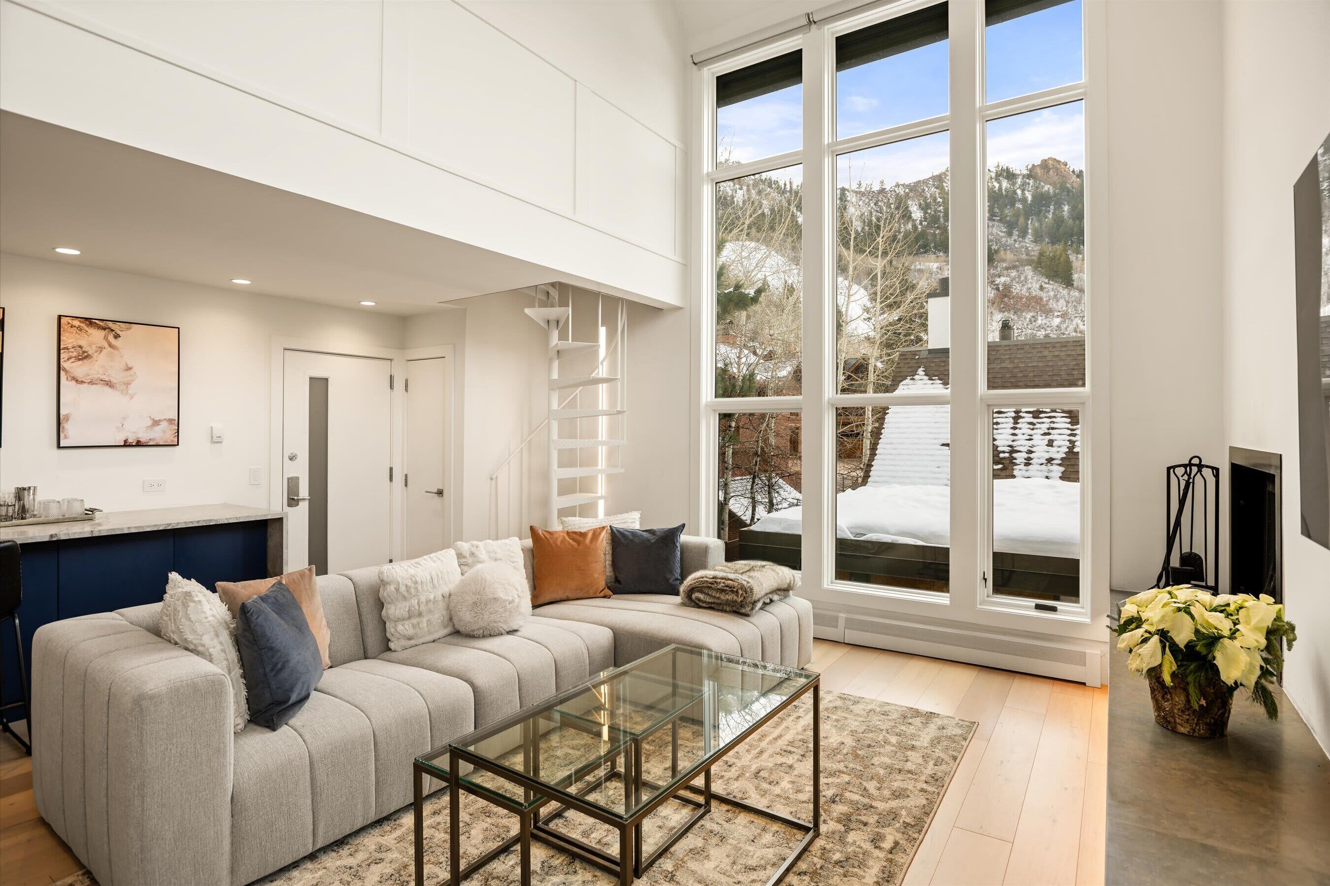 TV, fireplace, stereo, offices