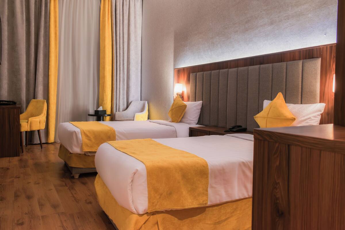 Free WiFi, bed sheets