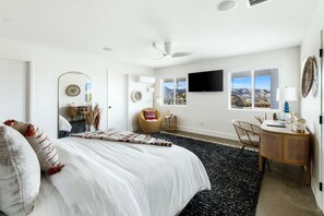 4 habitaciones, escritorio, wifi gratis y ropa de cama 