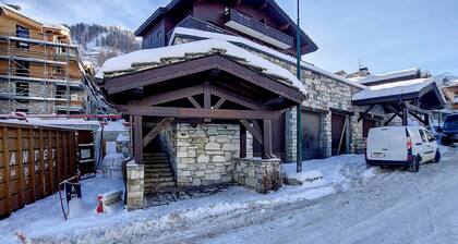 Appartement 5P cosy Ă 8 pers, proche des pistes avec balcon et parking