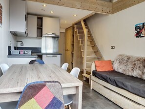 Interior - Studio with Loft - Val-d'Isère Center, 4-5 pers (Val-d'Isère)