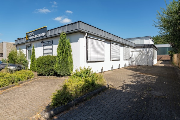 Fassade der Unterkunft